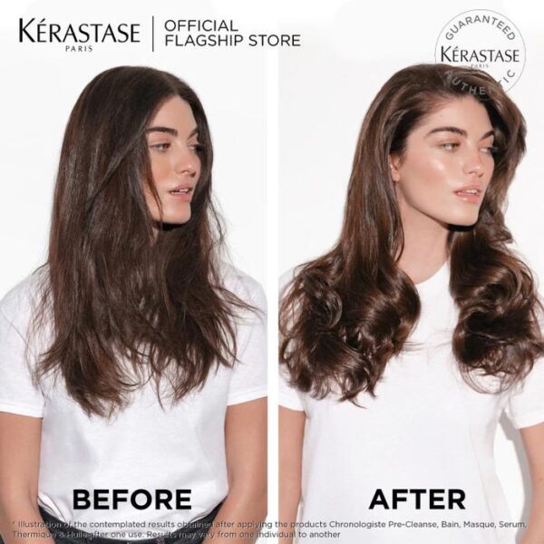 Kerastase Chronologiste Bain Regenerant 500ml Anti Aging Shampoo - Shampoo untuk Rambut Rapuh & Kusam