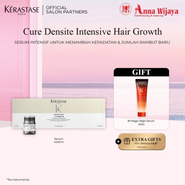 Kerastase Cure Densite 42x6ml Intensive Hair Growth - Serum Intensif untuk Menambah Kepadatan & Jumlah Rambut Baru