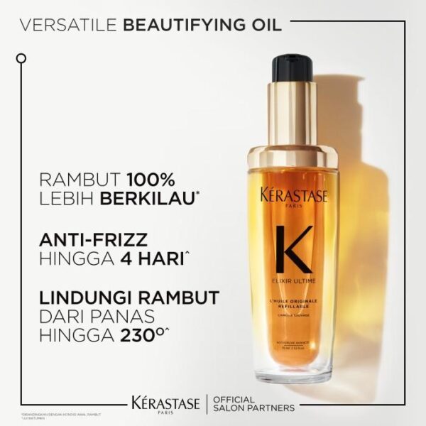 Kerastase Elixir Ultime 30ml - Rambut Berkilau Anti Frizz