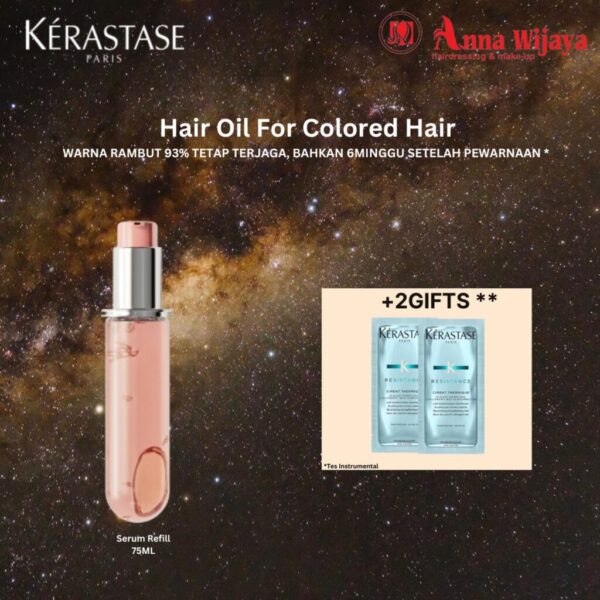 Kerastase REFILL Chroma Absolu Colored Hair Oil 75ml - Rambut Diwarnai
