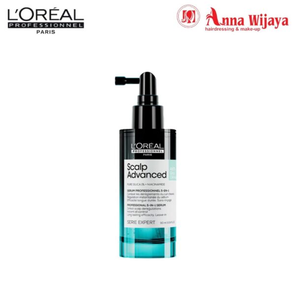L'Oreal Professionnel Scalp Advanced 5 in 1 Professionnel Serum 90ml | Serum Kulit Kepala Anti Lepek