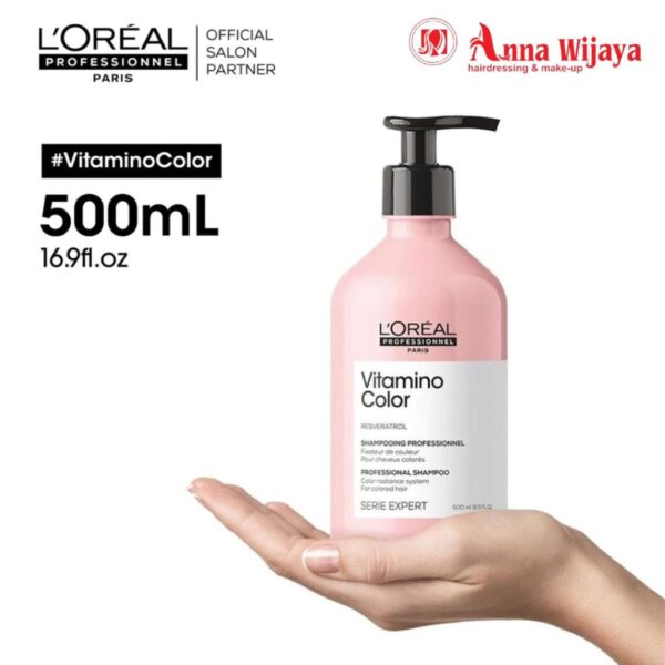 L'Oreal Professionnel Vitamino Color Shampoo 500ml - Untuk Rambut Diwarnai