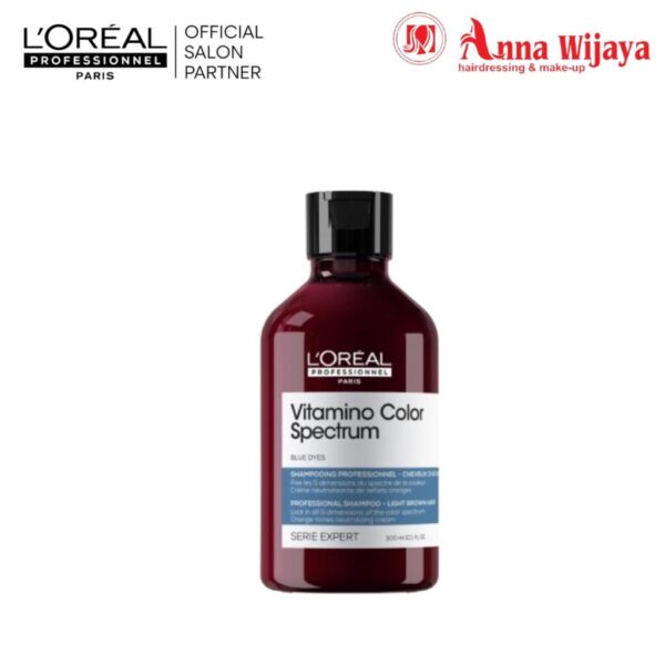L'Oreal Professionnel Vitamino Color Spectrum Orange Tones Neutralizing Shampoo For Light Brown Hair 300Ml