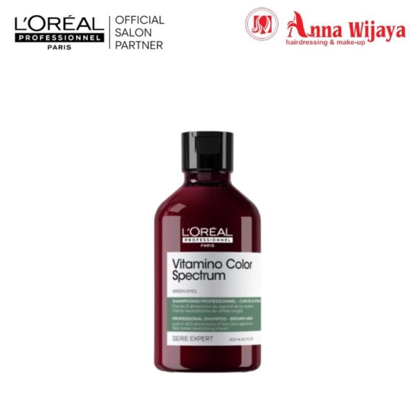 L'Oreal Professionnel Vitamino Color Spectrum Red Tones Neutralizing Shampoo For Dark Brown Hair 300ml