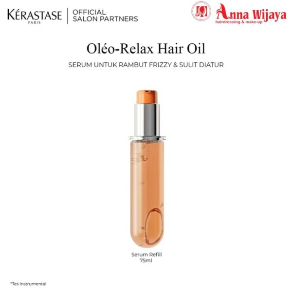 REFILL Kerastase Discipline Serum Oleo Relax 75ml Serum Rambut Sulit Diatur