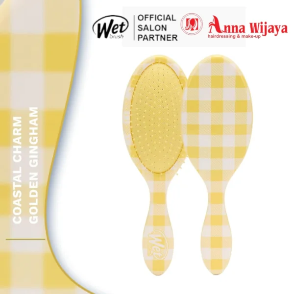 The Wet Brush Coastal Charm Golden Gingham