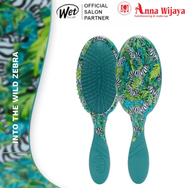 The Wet Brush Into The Wild Zebra