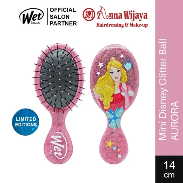 The Wet Brush Mini Disney Glitter Ball Aurora