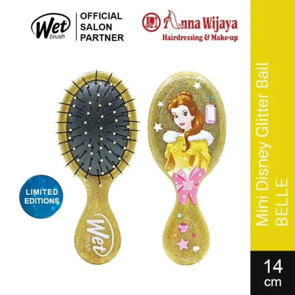 The Wet Brush Mini Disney Glitter Ball Belle