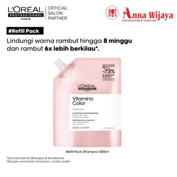 Vitamino Color Shampoo 500ml Refilll - Perawatan Hair Color by L'Oreal Professionnel